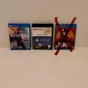PS4 Games- Battlefield 1, Dying Light, NBA2K19, Fifa 21